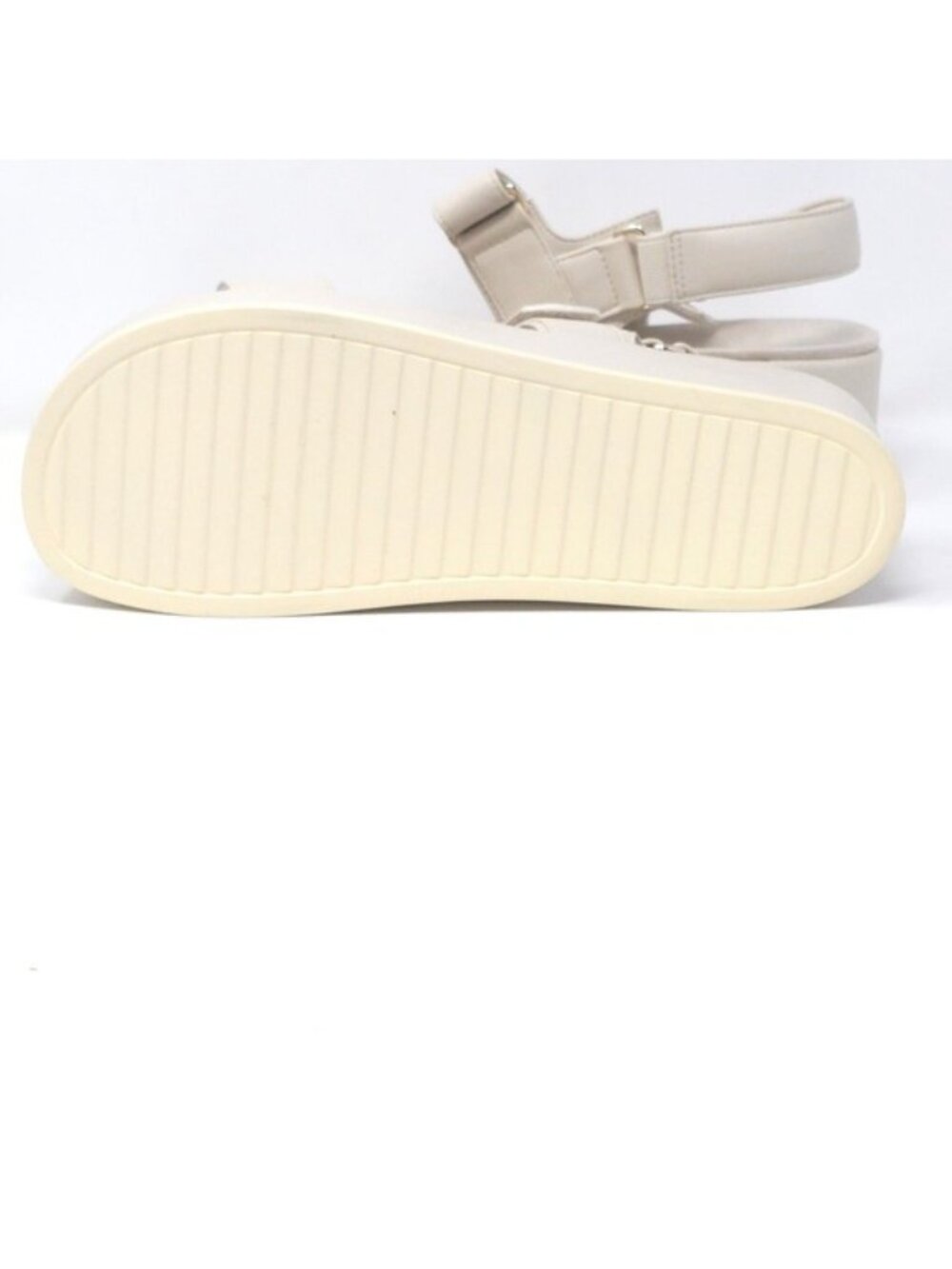 Anne Klein Akverse Off White Sandals Women’s 9M - Picture 7 of 10